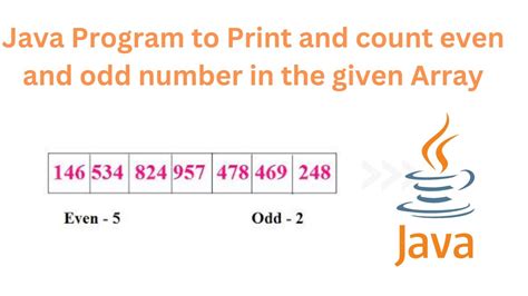 odd and even numbers in java|java print even numbers.